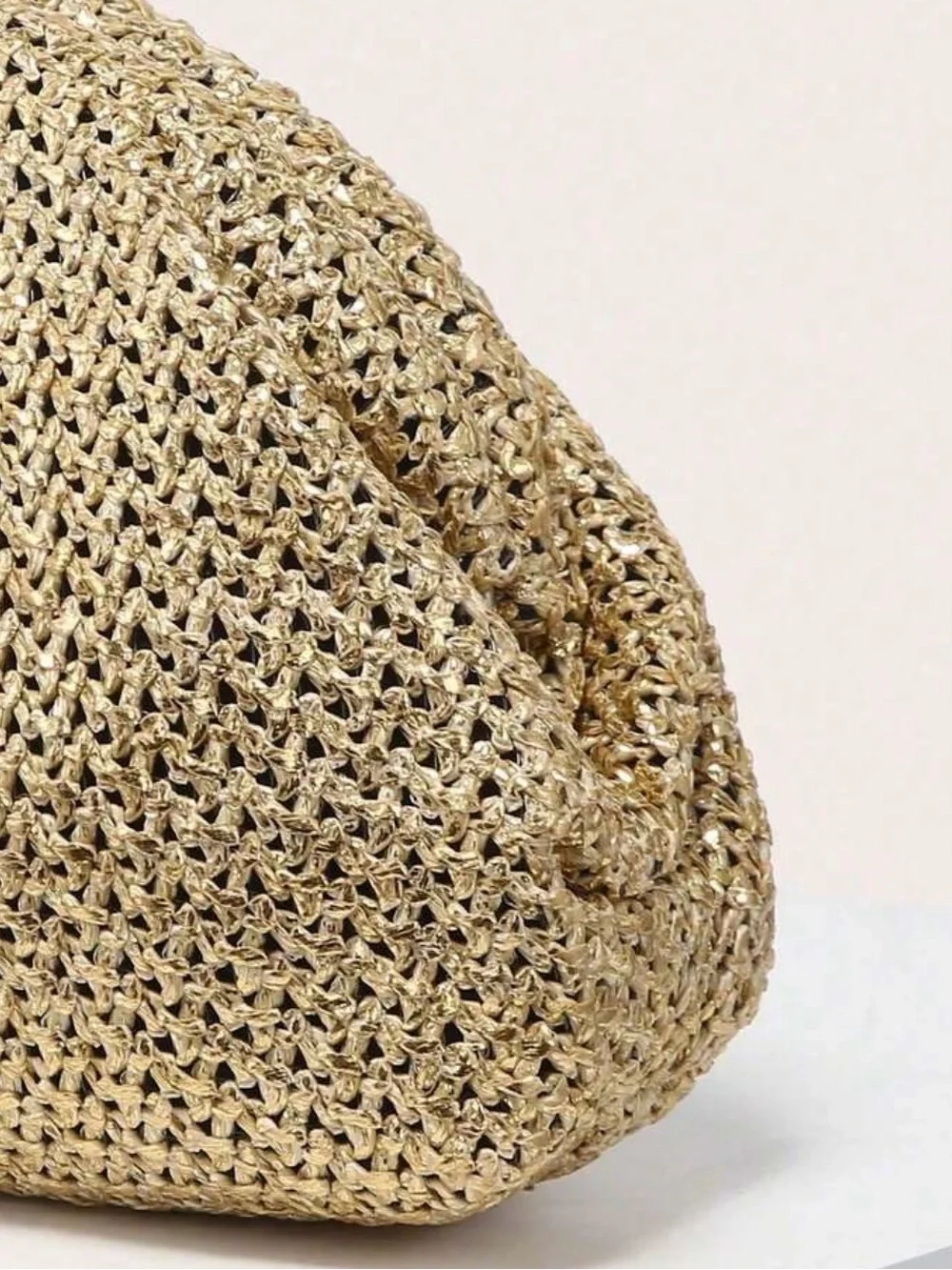 N/A gold woven